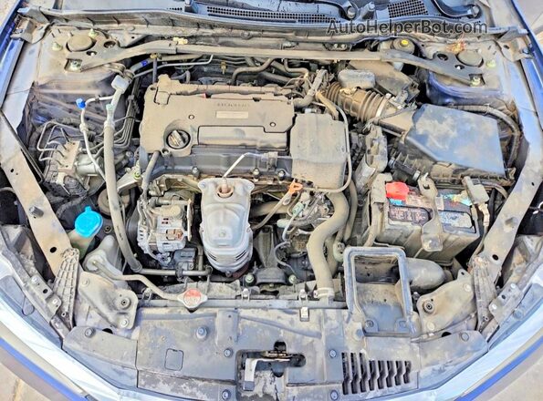 1HGCR2F19HA264131 2017 HONDA ACCORD Blue Widok wnętrza z tyłu