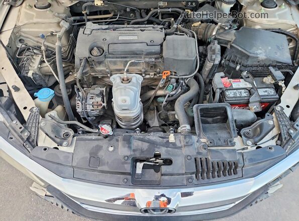 1HGCR2F30GA224651 2016 HONDA ACCORD Tan Vista interior trasera