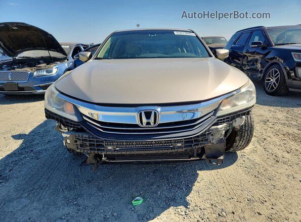 1HGCR2F30HA110618 2017 HONDA ACCORD Gold Вид спереду