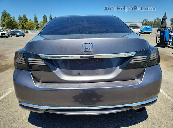 1HGCR2F30HA290697 2017 HONDA ACCORD Charcoal Vista trasera