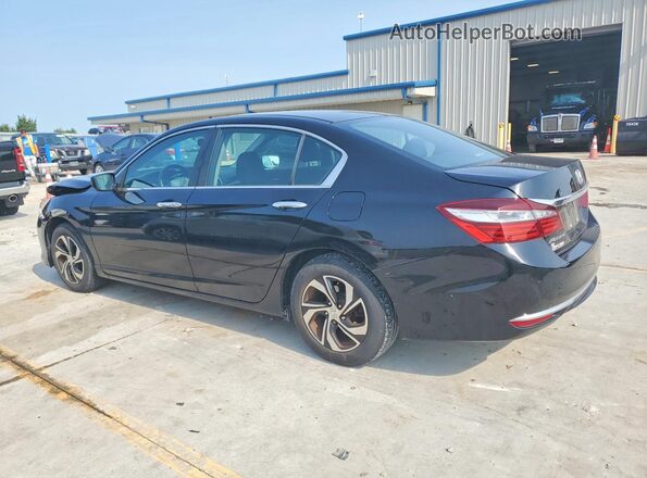 1HGCR2F32GA018702 2016 HONDA ACCORD Black Tył lewy