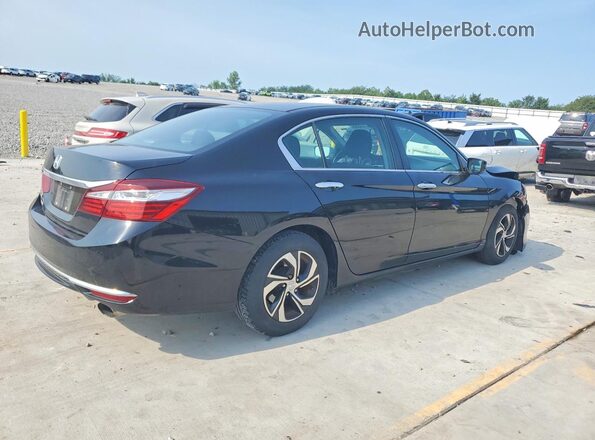 1HGCR2F32GA018702 2016 HONDA ACCORD Black Tył prawy
