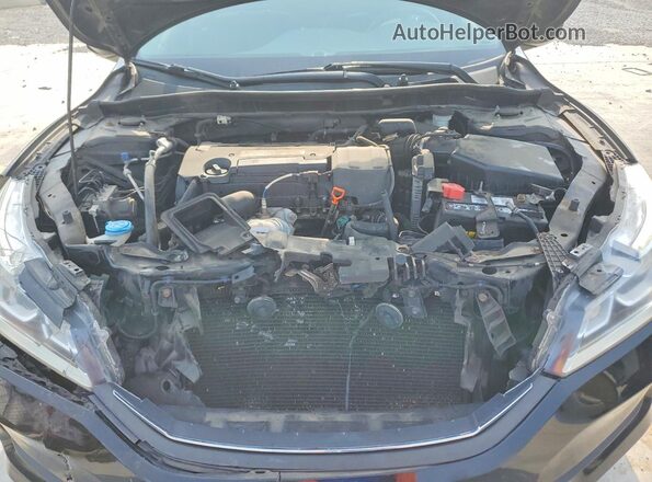 1HGCR2F32GA018702 2016 HONDA ACCORD Black Widok wnętrza z tyłu