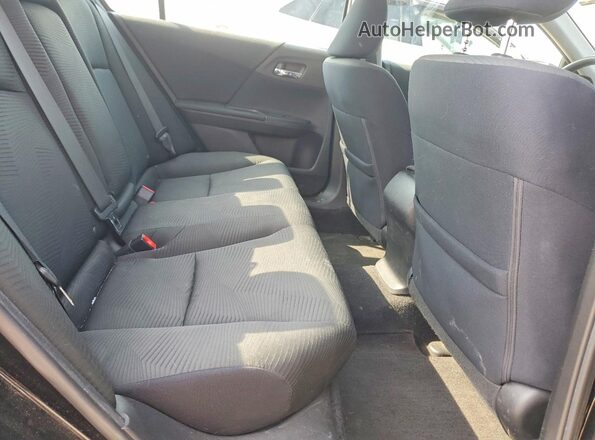 1HGCR2F32GA018702 2016 HONDA ACCORD Black Widok tylnych siedzeń