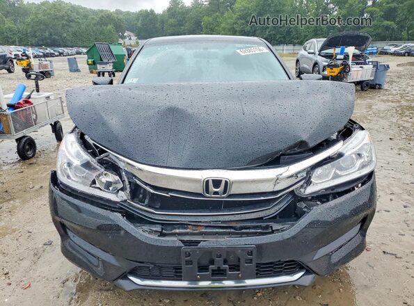 1HGCR2F32GA150360 2016 HONDA ACCORD Черный Вид спереди