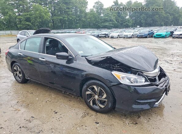 1HGCR2F32GA150360 2016 HONDA ACCORD Черный Передняя правая четверть