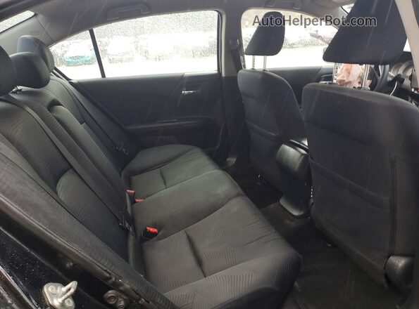 1HGCR2F32GA150360 2016 HONDA ACCORD Черный Вид задних сидений