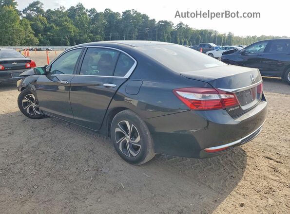 1HGCR2F32GA235943 2016 HONDA ACCORD Black Rear left