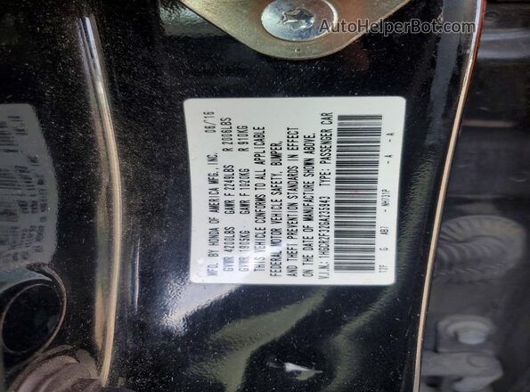 1HGCR2F32GA235943 2016 HONDA ACCORD Black Engine compartment view