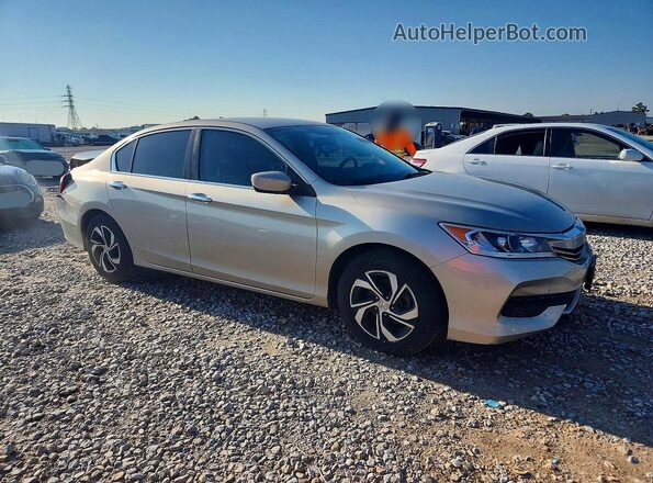 1HGCR2F32HA156726 2017 HONDA ACCORD Желто-коричневый Передняя правая четверть