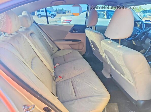 1HGCR2F32HA156726 2017 HONDA ACCORD Желто-коричневый Вид задних сидений