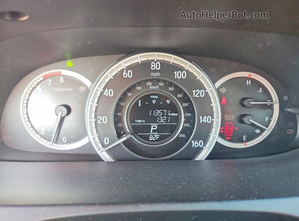 1HGCR2F32HA156726 2017 HONDA ACCORD Желто-коричневый Вид щитка приборов