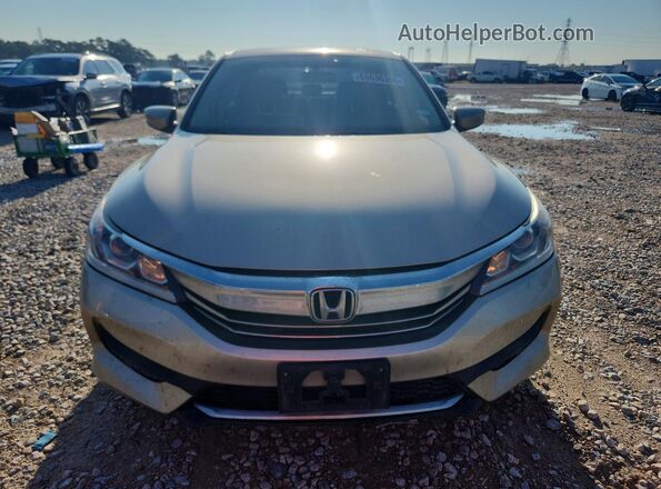 1HGCR2F32HA156726 2017 HONDA ACCORD Желто-коричневый Вид спереди