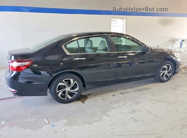 1HGCR2F33GA019289 2016 HONDA ACCORD Black Tył prawy