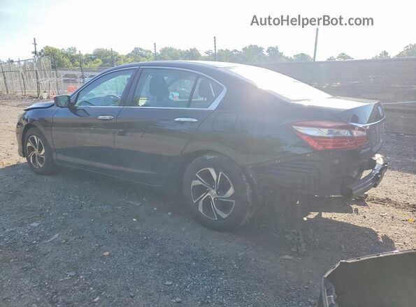 1HGCR2F33GA150321 2016 HONDA ACCORD Black უკანა მარცხენა