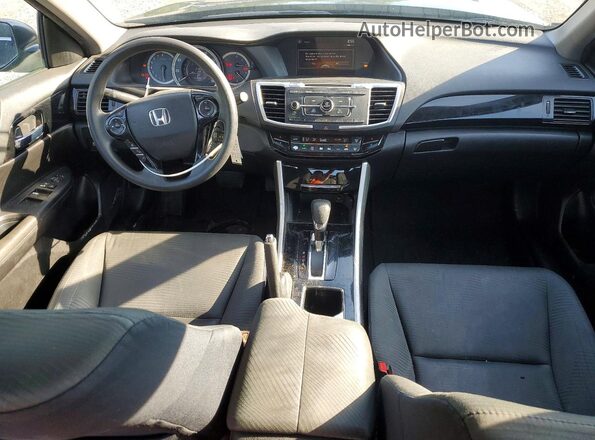 1HGCR2F33GA150321 2016 HONDA ACCORD Black წინა პანელის ხედი