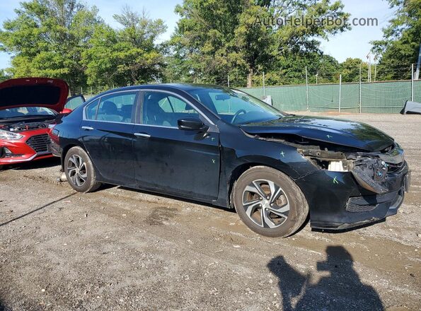 1HGCR2F33GA150321 2016 HONDA ACCORD Black წინა მარჯვენა