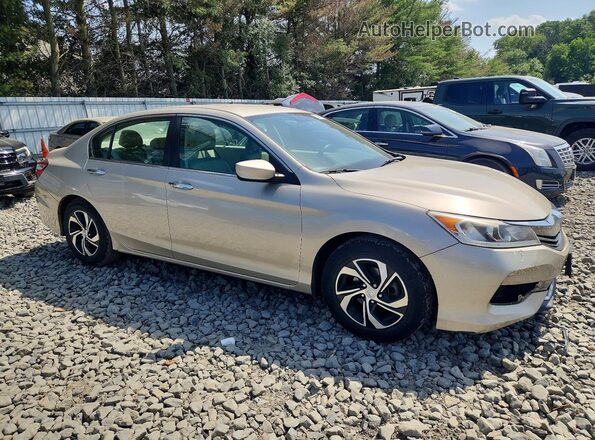 1HGCR2F34GA093658 2016 HONDA ACCORD Tan Передня права чверть