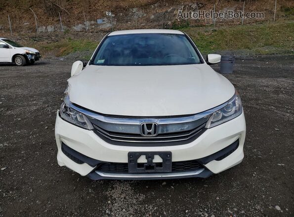 1HGCR2F35HA112137 2017 HONDA ACCORD White წინა ხედი