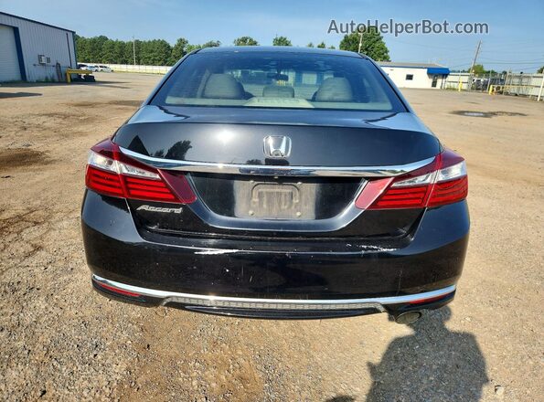1HGCR2F35HA179563 2017 HONDA ACCORD Black Vista trasera