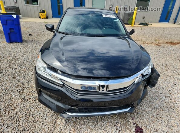 1HGCR2F35HA221049 2017 HONDA ACCORD Черный Вид спереди
