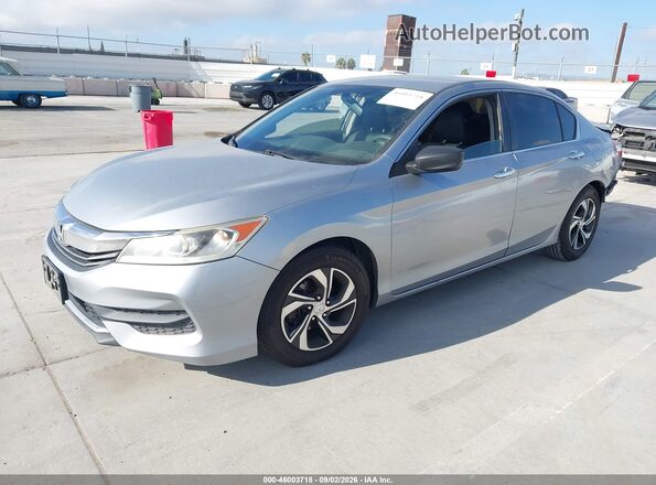 1HGCR2F36HA067208 2017 HONDA ACCORD Silver Front left