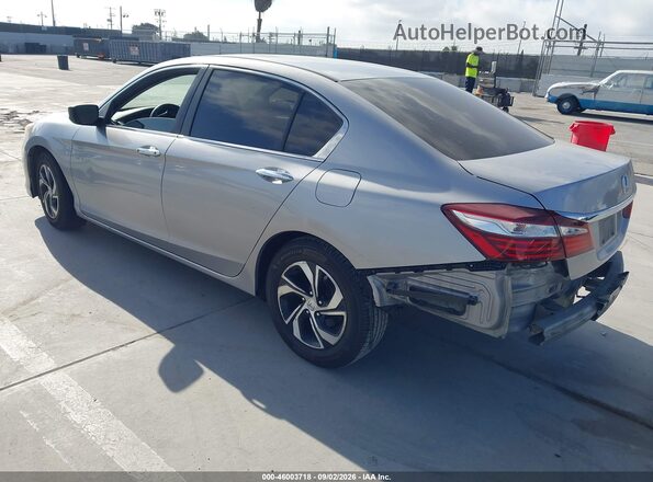 1HGCR2F36HA067208 2017 HONDA ACCORD Silver Rear left