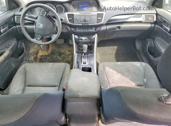1HGCR2F36HA230133 2017 HONDA ACCORD Black Widok deski rozdzielczej