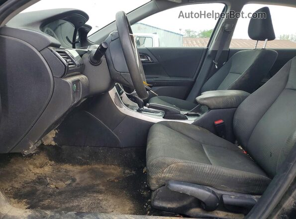 1HGCR2F36HA230133 2017 HONDA ACCORD Black Widok wnętrza z przodu