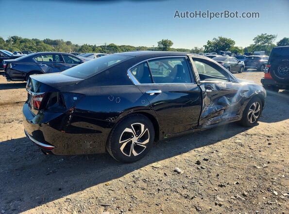 1HGCR2F38HA002201 2017 HONDA ACCORD Black უკანა მარჯვენა