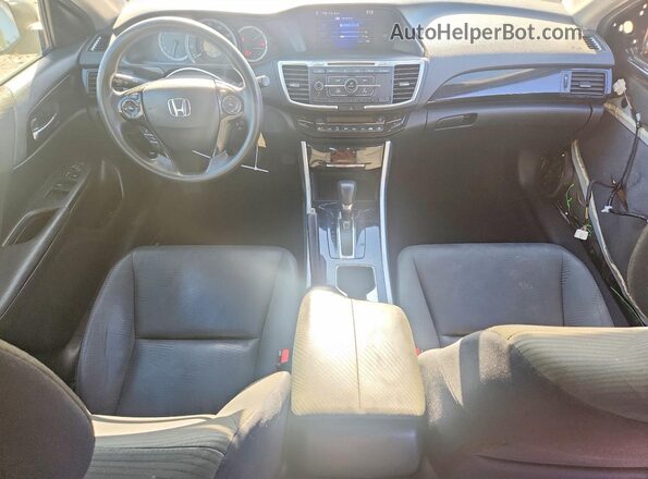 1HGCR2F38HA002201 2017 HONDA ACCORD Black წინა პანელის ხედი