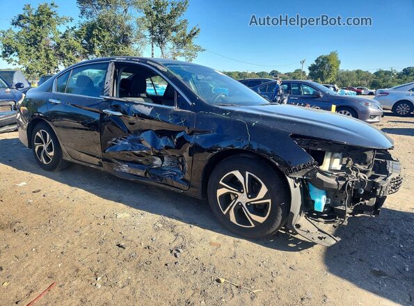 1HGCR2F38HA002201 2017 HONDA ACCORD Black წინა მარჯვენა