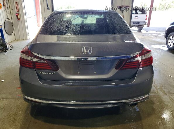 1HGCR2F38HA293704 2017 HONDA ACCORD Серый Вид сзади