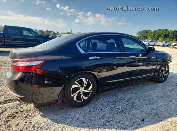 1HGCR2F39GA001945 2016 HONDA ACCORD Черный Задняя правая четверть