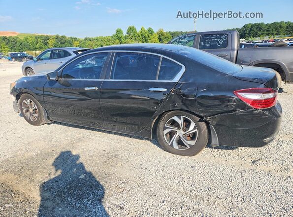 1HGCR2F39GA001945 2016 HONDA ACCORD Черный Задняя левая четверть