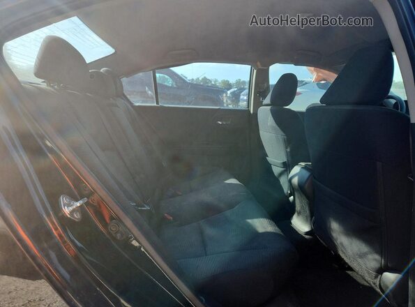 1HGCR2F39GA001945 2016 HONDA ACCORD Черный Вид задней части салона