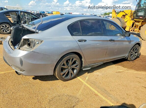 1HGCR2F3XHA085291 2017 HONDA ACCORD Серебряный Задняя правая четверть