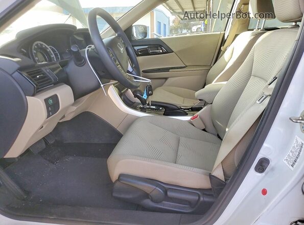 1HGCR2F4XGA089431 2016 HONDA ACCORD White წინა სალონის ხედი