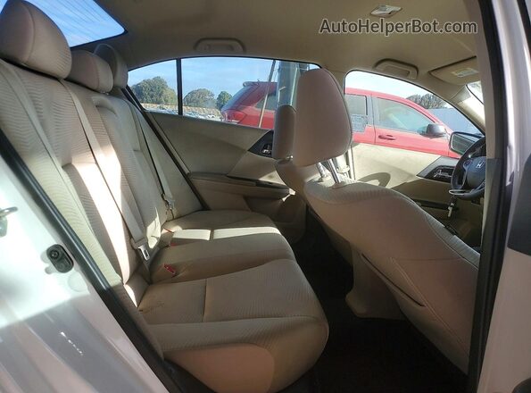 1HGCR2F4XGA089431 2016 HONDA ACCORD White უკანა სავარძლების ხედი