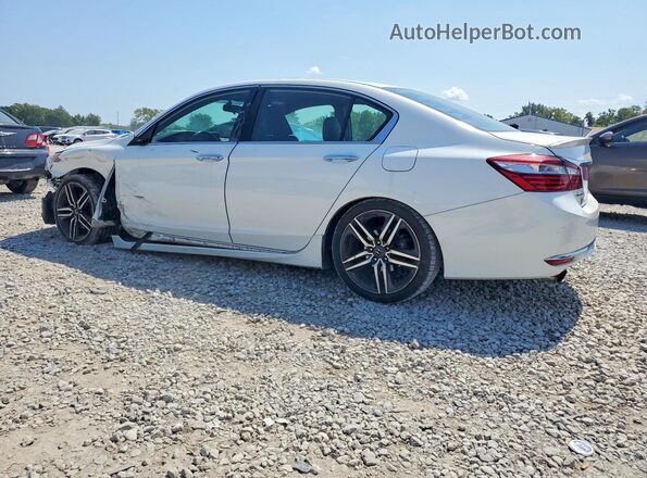 1HGCR2F50GA165733 2016 HONDA ACCORD White Trasero izquierdo
