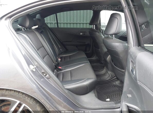 1HGCR2F51GA206435 2016 HONDA ACCORD Gray VIN sticker view