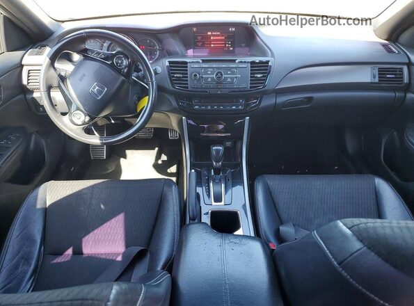 1HGCR2F52HA076456 2017 HONDA ACCORD White Dashboard view