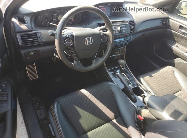 1HGCR2F56GA166286 2016 HONDA ACCORD White Առջևի վահանակի տեսք