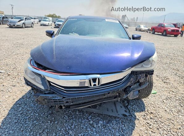 1HGCR2F57GA159105 2016 HONDA ACCORD Blue Vista frontal