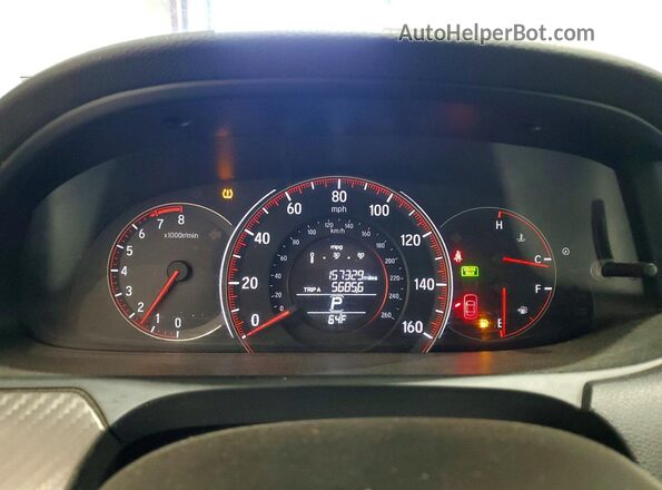 1HGCR2F57HA181106 2017 HONDA ACCORD White Widok zestawu wskaźników