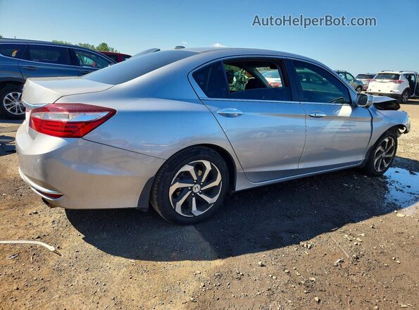 1HGCR2F74HA131572 2017 HONDA ACCORD Серебряный Задняя правая четверть