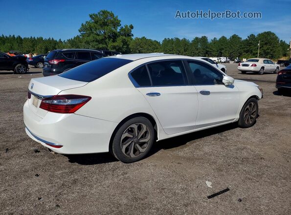1HGCR2F77GA116465 2016 HONDA ACCORD White Rear right
