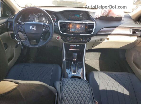 1HGCR2F77GA116465 2016 HONDA ACCORD White Dashboard view