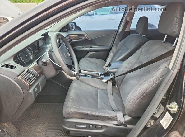 1HGCR2F79HA125346 2017 HONDA ACCORD Black წინა სალონის ხედი