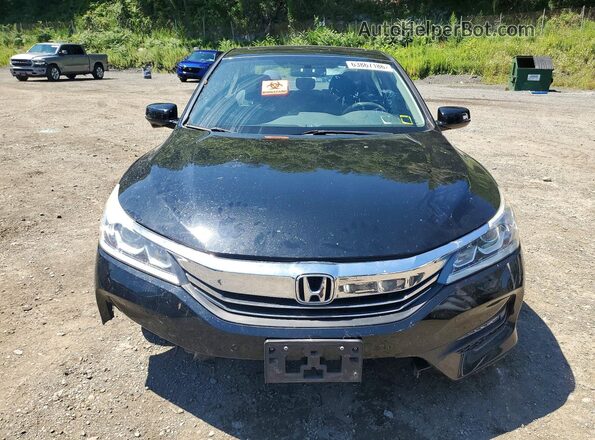 1HGCR2F7XHA159599 2017 HONDA ACCORD Черный Вид спереди